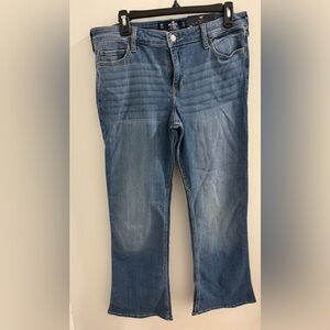 Hollister Women's Boot Cut Jeans - Classic Blue